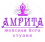 логотип АМРИТА женская йога 