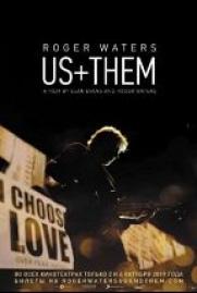 Roger Waters Us + Them постер плакат