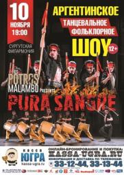 Аргентинское танцевальное шоу LOS POTROS MALAMBO (12+) постер плакат